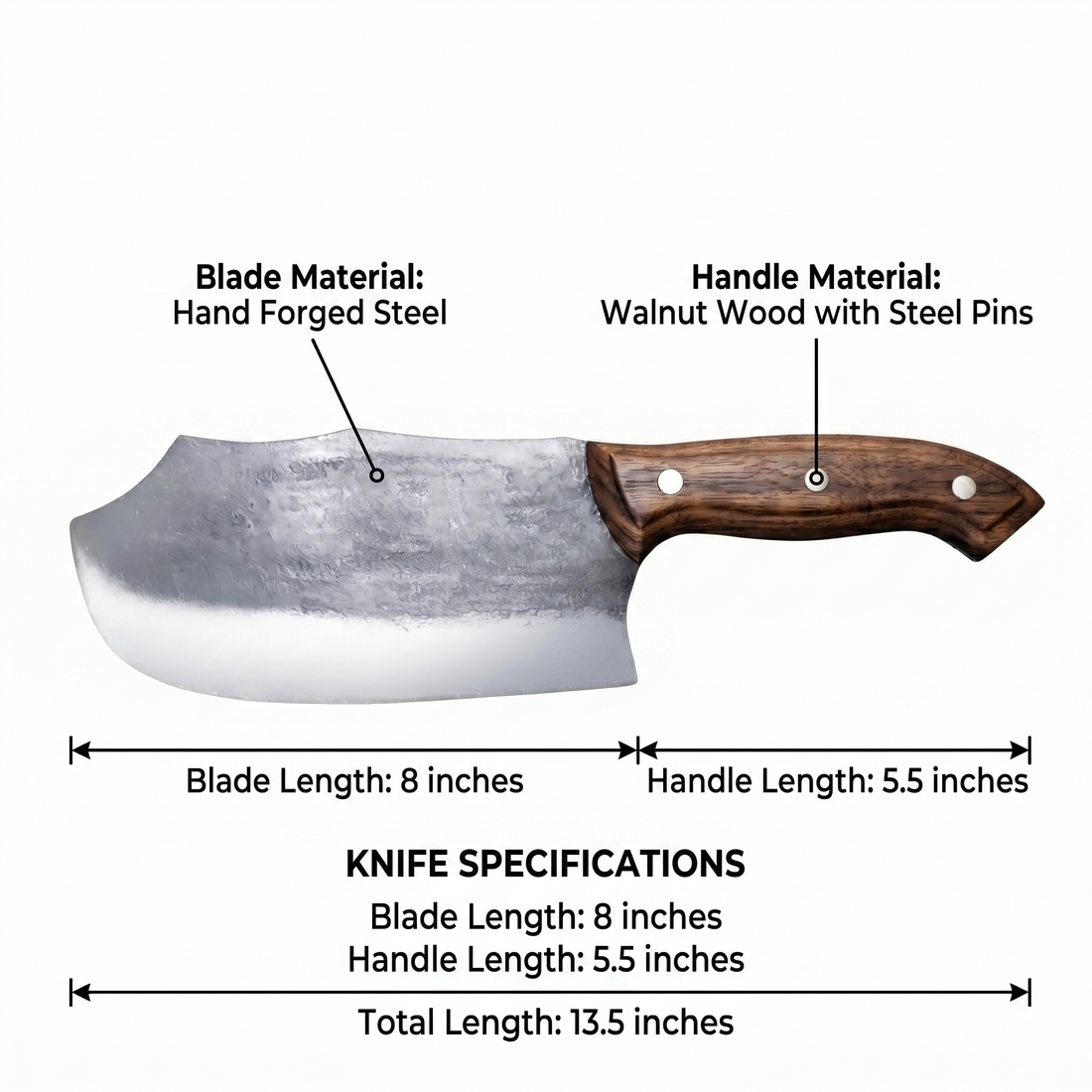 Drako 7.9” Cleaver