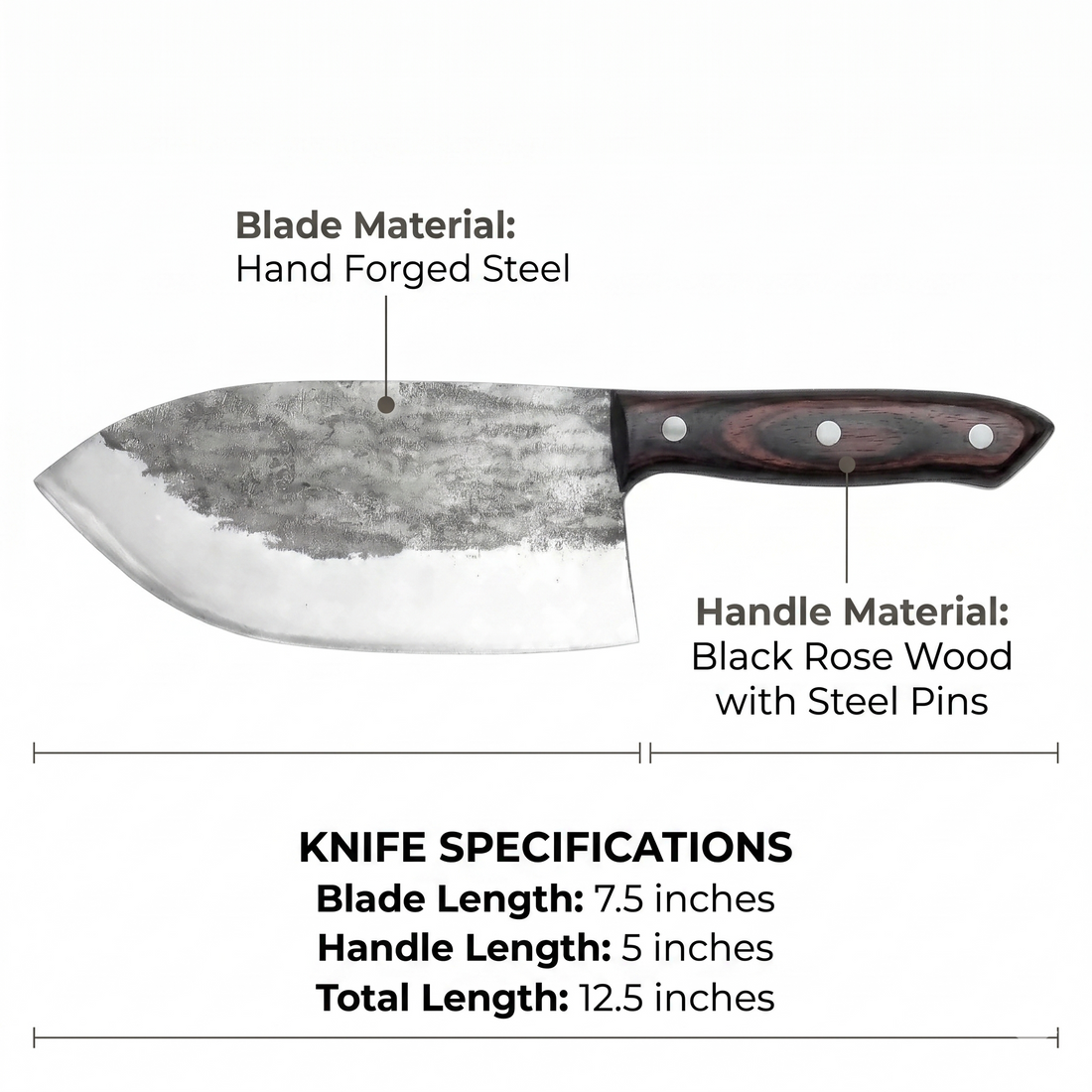 Galba 7.3" Butcher Knife