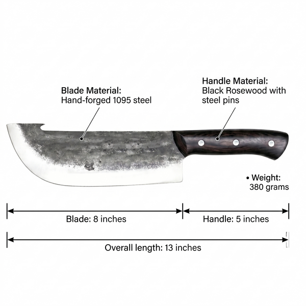 Daozi 8" Butcher Knife
